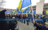 Zenički rudari počeli proteste u Sarajevu (VIDEO)