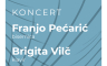 Koncert Franje Pećarića i Brigite Vilč na Muzičkoj akademiji UNSA