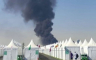Požar u blizini stadiona, gusti dim u Kataru