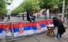 Srbi se deseti dan okupljaju u Zvečanu