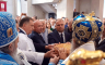 Patrijarh osveštao hram, Dodik kum