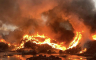 Veliki požar kod Mostara, gori deponija guma