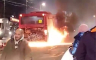 Zapalio se autobus u Beogradu