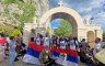 Pješke od Banjaluke stigli do Ostroga kako bi pomogli Sergeju Stuparu (VIDEO)