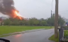 Snažno nevrijeme u Karlovcu: Grom zapalio kuću, automobili "plivaju" u vodi (VIDEO)