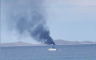 Izgorio brod u Hrvatskoj (VIDEO)