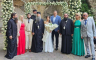 Dodik sa patrijarhom Porfirijem na vjenčanju Katarine i Vasilija Perića