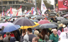 Glavni dio protesta na Trgu Slavija, pristiže sve više građana (UŽIVO)